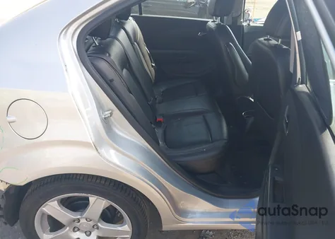 2015 Chevrolet Sonic Ltz Auto из США, поврежденный, VIN 1G1JE5SB5F4208001